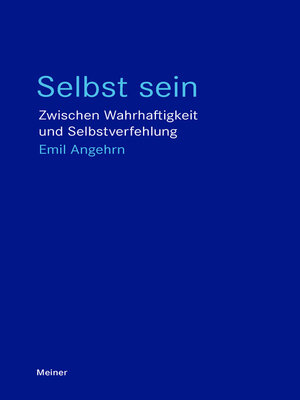 cover image of Selbst sein